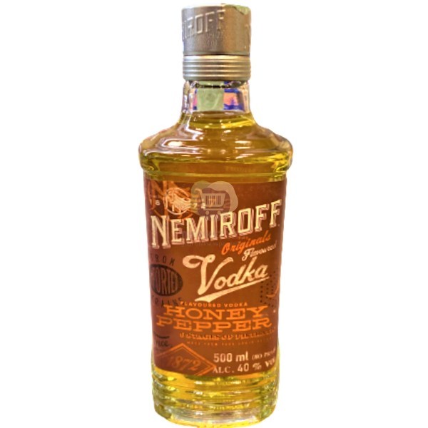 Vodka "Nemiroff" honey and pepper 40% 0.5l