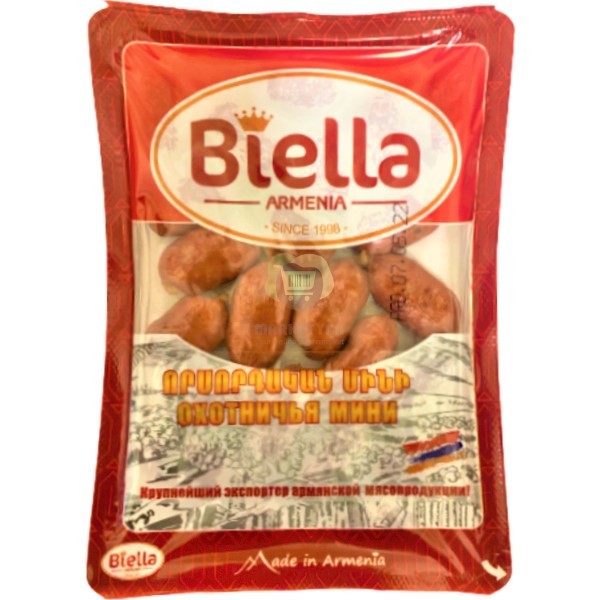 Колбаски "Biella" охотничьи мини 200г