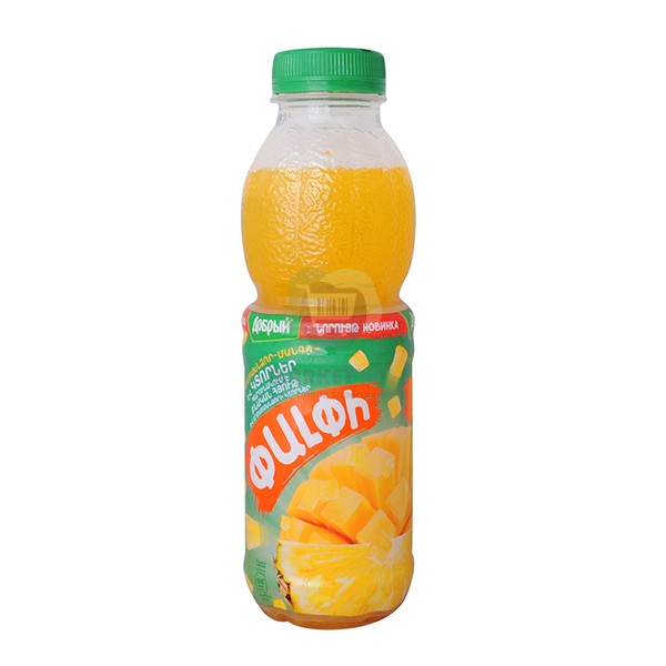 Juice "Dobry" Pulpy pineapple-mango 0,45l