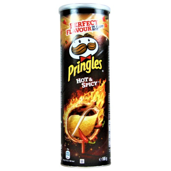 Չիպս «Pringles» կծու 165գ