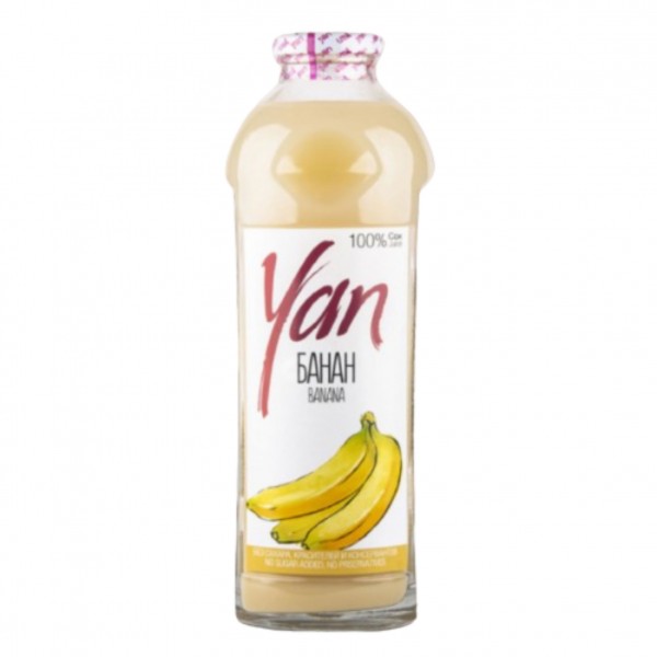 Natural juice "Yan" banana 930ml