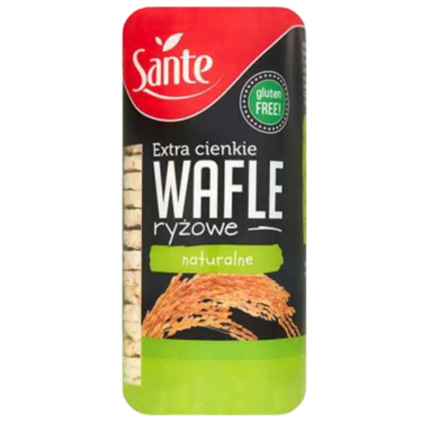 Rice cakes "Sante" natural extra thin 110g