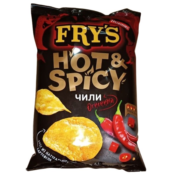 Chips potato "Fry's" chili 70g