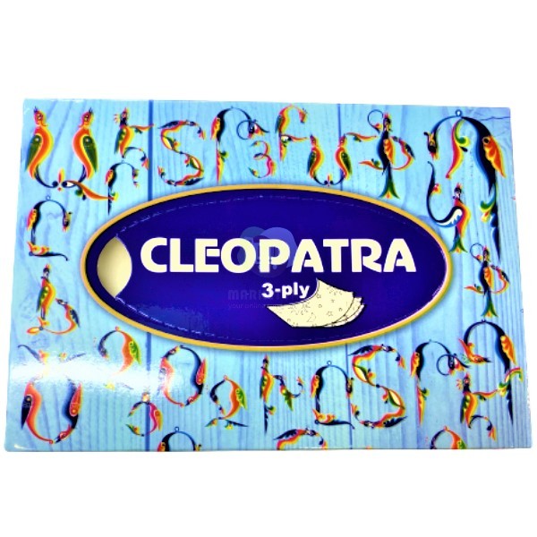 Салфетки "Cleopatra" трехслойные в коробке 70шт