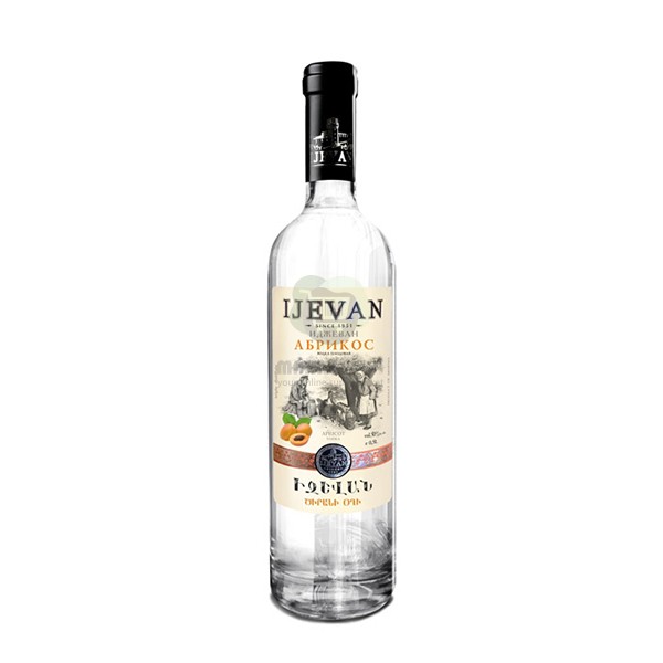 Vodka "Ijevan" apricot 50% 05l
