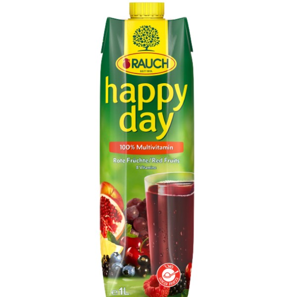 Juice "Happy Day" multivitamin red 1l