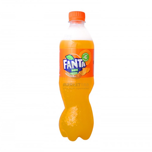 Refreshing drink "Fanta" orange 0.5l