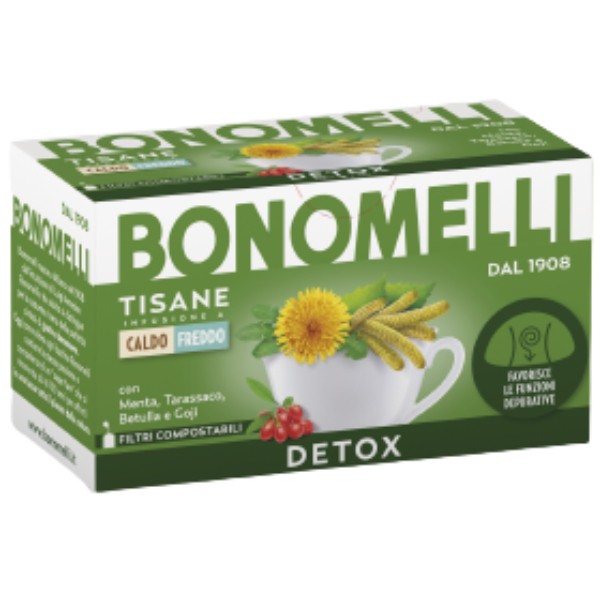 Чай "Bonomelli" детокс 32г