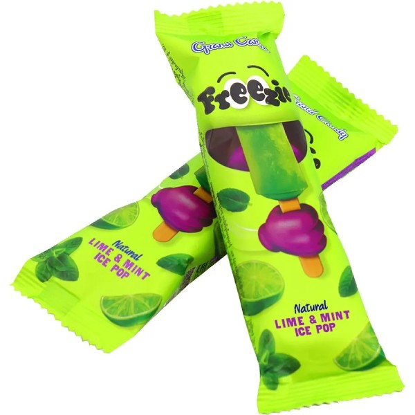 Fruit ice "Grand Candy" with lime flavor 60g