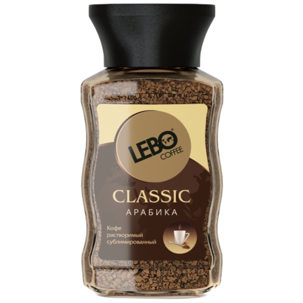 Instant coffee "Lebo" Classic 100g