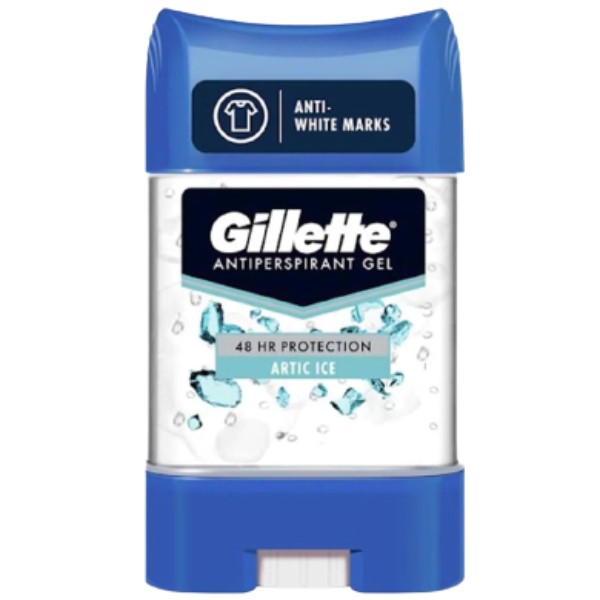 Дезодорант-антиперспирант гелевый "Gillette" Arctic Ice мужской 70мл