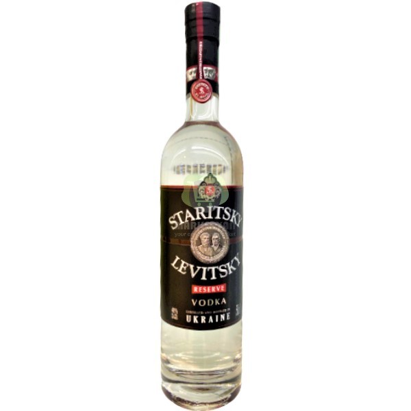 Vodka "Staritsky Levitsky" 40% 0.5l