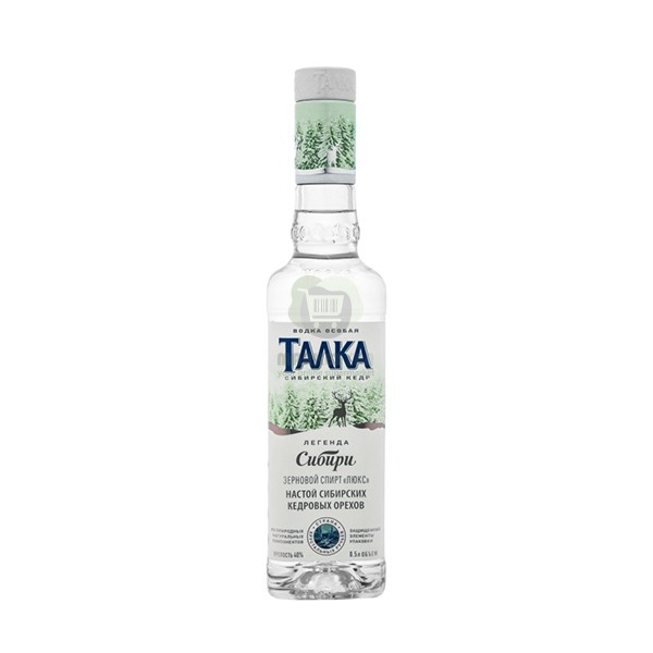 Vodka "Talka" Siberian Center 40% 0.5l