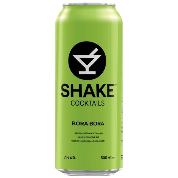 Drink "Shake" boron cocktail 7% alcohol 500ml