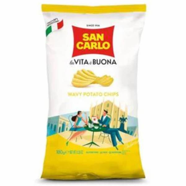 Potato chips "San Carlo" 180g