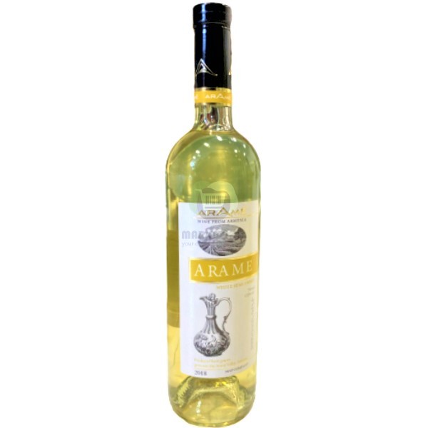 Գինի «Arame» սպիտակ կիսաքաղցր 12% 0.7լ