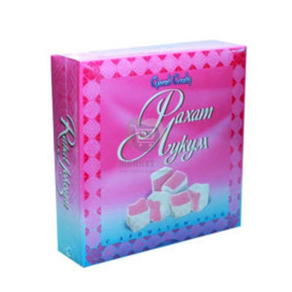 Rahat lokhum with rose aroma "Grand Candy" 250 gr