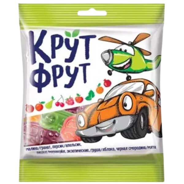 Chewing marmalade "KrutFruit" cars 30g