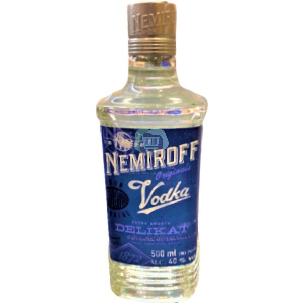 Vodka "Nemiroff" Delicate Extra 40% 0.5l