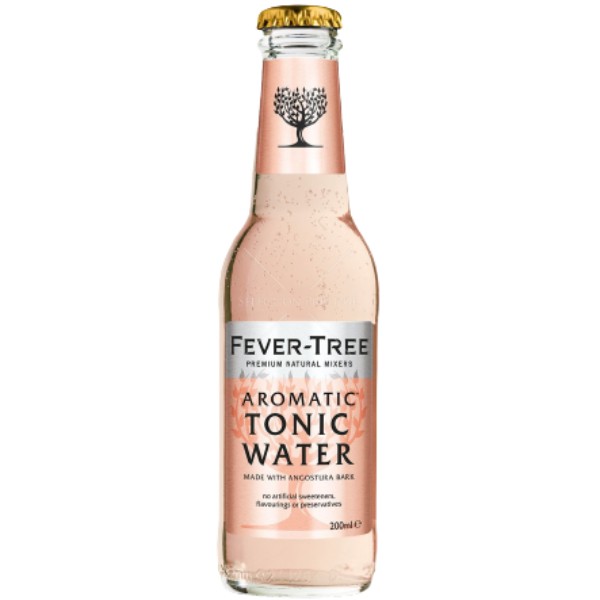 Refreshing carbonated drink "Fever-Tree" aromatic pink 200ml
