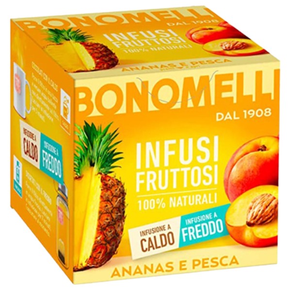 Tea "Bonomelli" pineapple and peach 24g