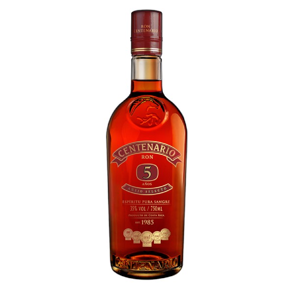 Ռոմ «Centenario Rum 5» 40% 0.7լ