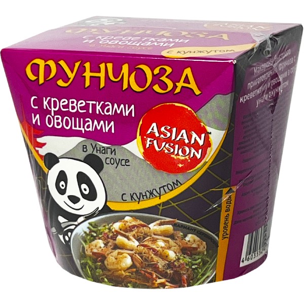 Ֆունչոզա «Asian Fushion» ծովախեցգետնով և բանջարեղենով 67գր