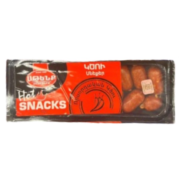 Snacks "Atenk" hunting spicy 120g