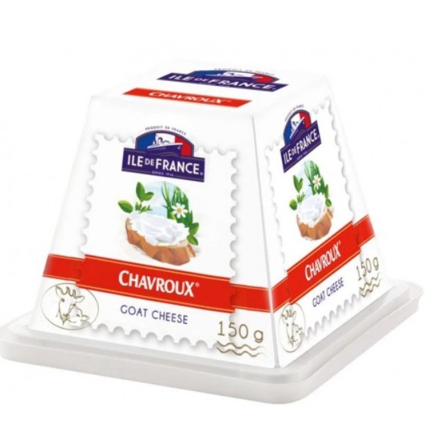 Сыр "Chavroux Chives" козий нарезка 150г