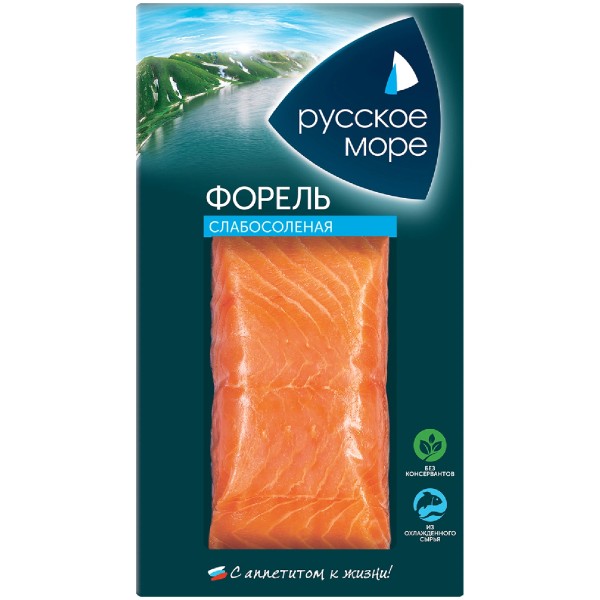 Salmon fillet "Russian sea" 120g