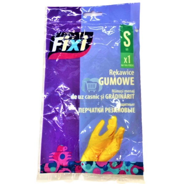 Gloves "Fixi" rubber protective