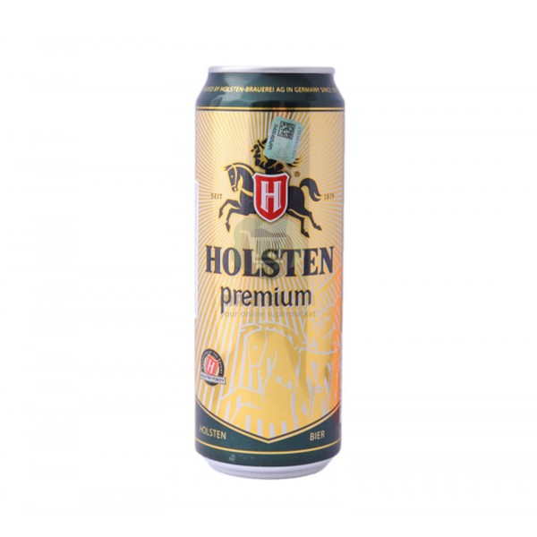 Пиво "Holsten Premium" жестяная банка 0.5л