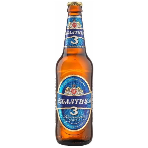 Beer "Baltika N3" classic g/c 0.45l