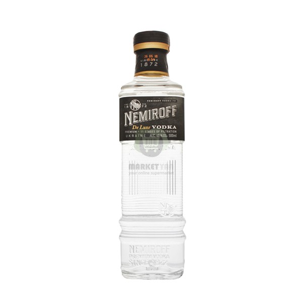 Vodka "Nemiroff" Deluxe 40% 0.5L