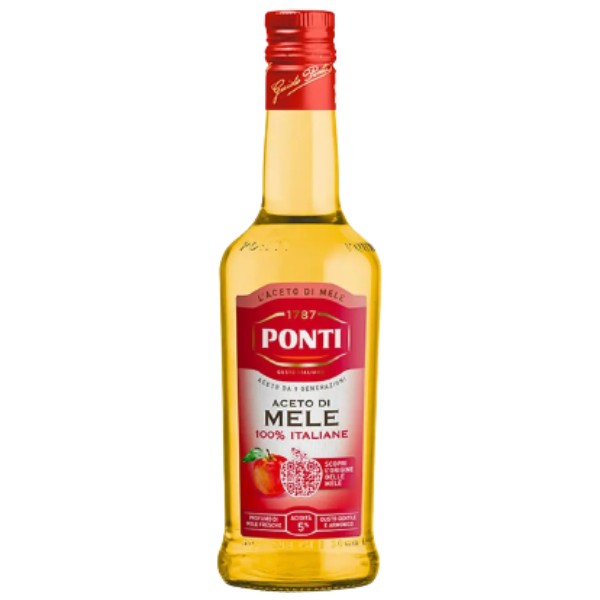 Уксус "Ponti" яблочный 5% 500мл