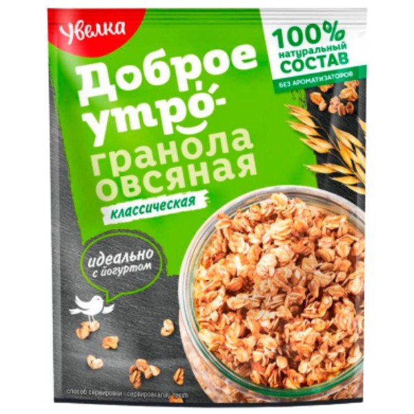 Granola oat "Uvelka" classic 40g