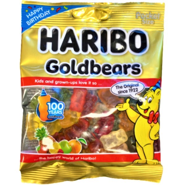 Jelly "Haribo" Goldbears 80g