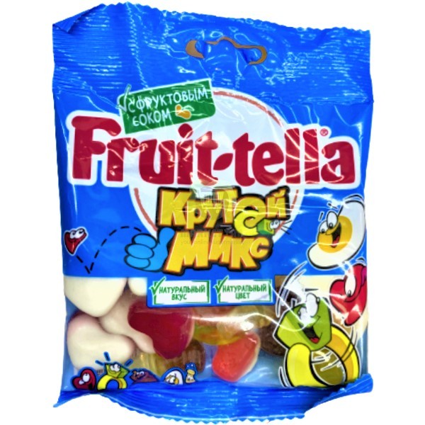 Chewing marmalade "Fruit-Tella" Steep Mix with fruit juice 70g
