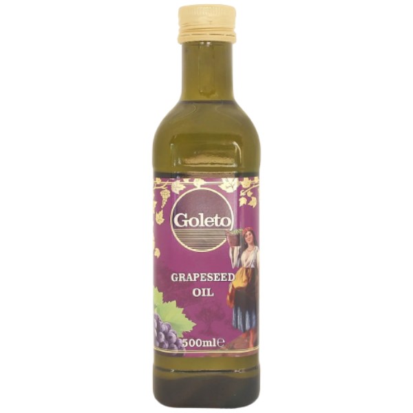 Растительное масло "Goleto" из виноградных косточек 500мл