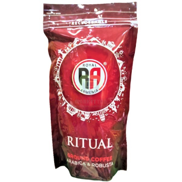 Coffee "Royal Armenia" elegant arabica and robusta ground 100g