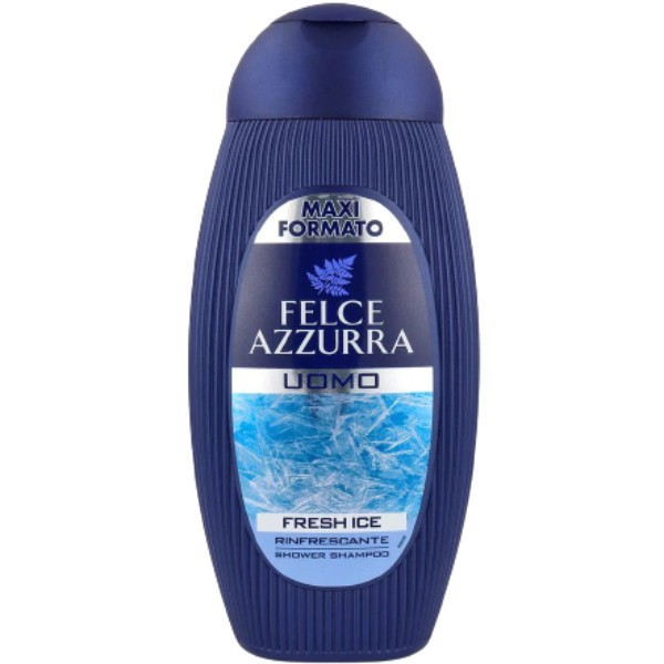 Shampoo and shower gel "Felce Azzurra" Fresh Ice 2in1 for men 250ml