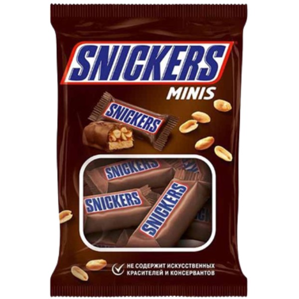 Բատոնչիկ «Snickers» մինի 180գ