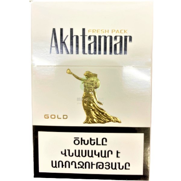 Cigarettes "Akhtamar" Fresh Pack Gold 20pcs