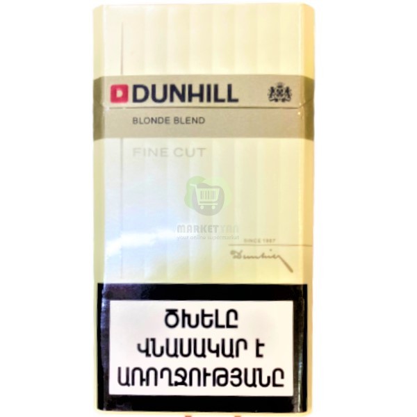 Cigarettes "Dunhill" Fine Cut White
