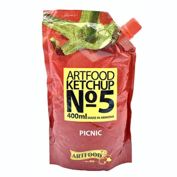 Ketchup "Art Food" N5 400ml