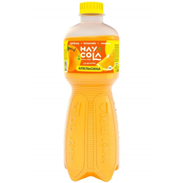 Carbonated drink "Hay cola" orange 1 5l