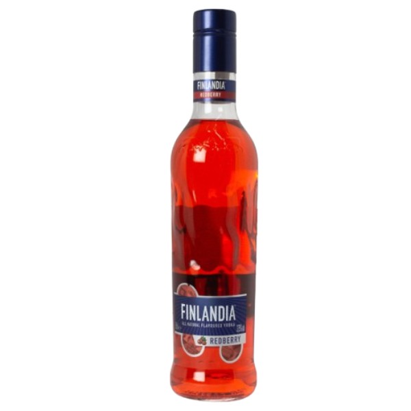 Vodka "Finlanda" with cranberry berries 0.7l