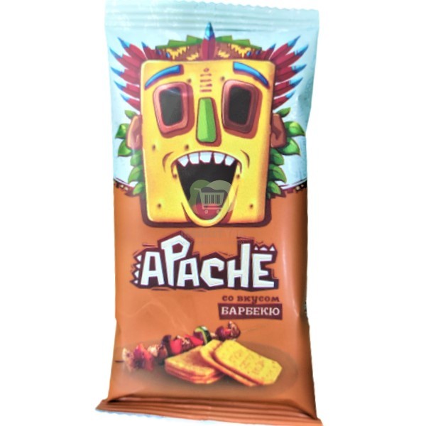 Crackers "Apache" with bbq flavor 35g