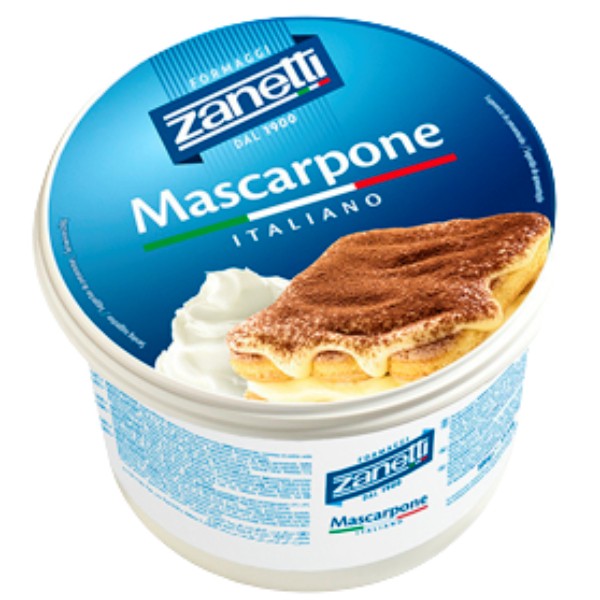 Mascarpone cheese "Zanetti" Italiano 75% 500g