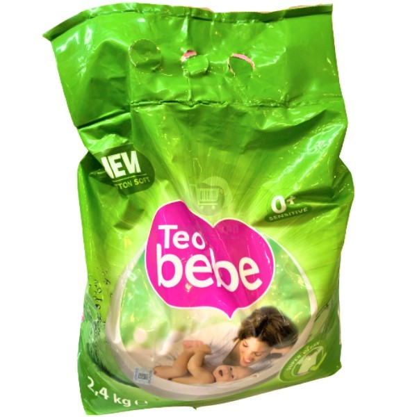 Washing powder "Teo Bebe" for children with aloe vera 2.4kg